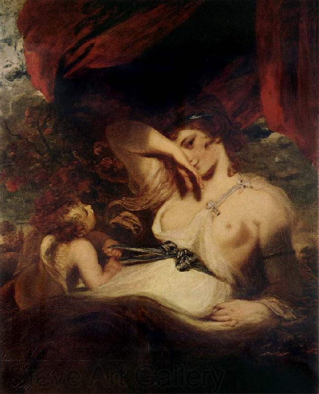 Sir Joshua Reynolds Cupid Untying the Zone of Venus